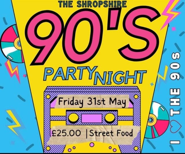 We have got some fun for you this summer!!! 

📀 90’s Night! 31st May | £25.00 Get the 90s gear out and enjoy all the favourites from the 90s | Basket meal included 
⛳️ Fathers Day | 16th June | Trackman bay for 30 minutes followed by two course meal with your loved ones 
🏖 IBIZA CLASSICS! 12th July | £25.00 Club classics from the White Isles | Basket meal included 
🍾 Schools Out Party Night | 20th July | £25.00 Celebrate the end of another school year and the start of the summer holiday! 

BOOK YOUR TICKETS HERE! 👉 https://www.ibookedonline.com/the-shropshire-golf-centre/event-bookings

#theshropshire #partynight #eventvenue #eventsattheshropshire #shropshireevents #whaton #90snight #ibizaclassics #fathersday #schoolsout #nightout #outout